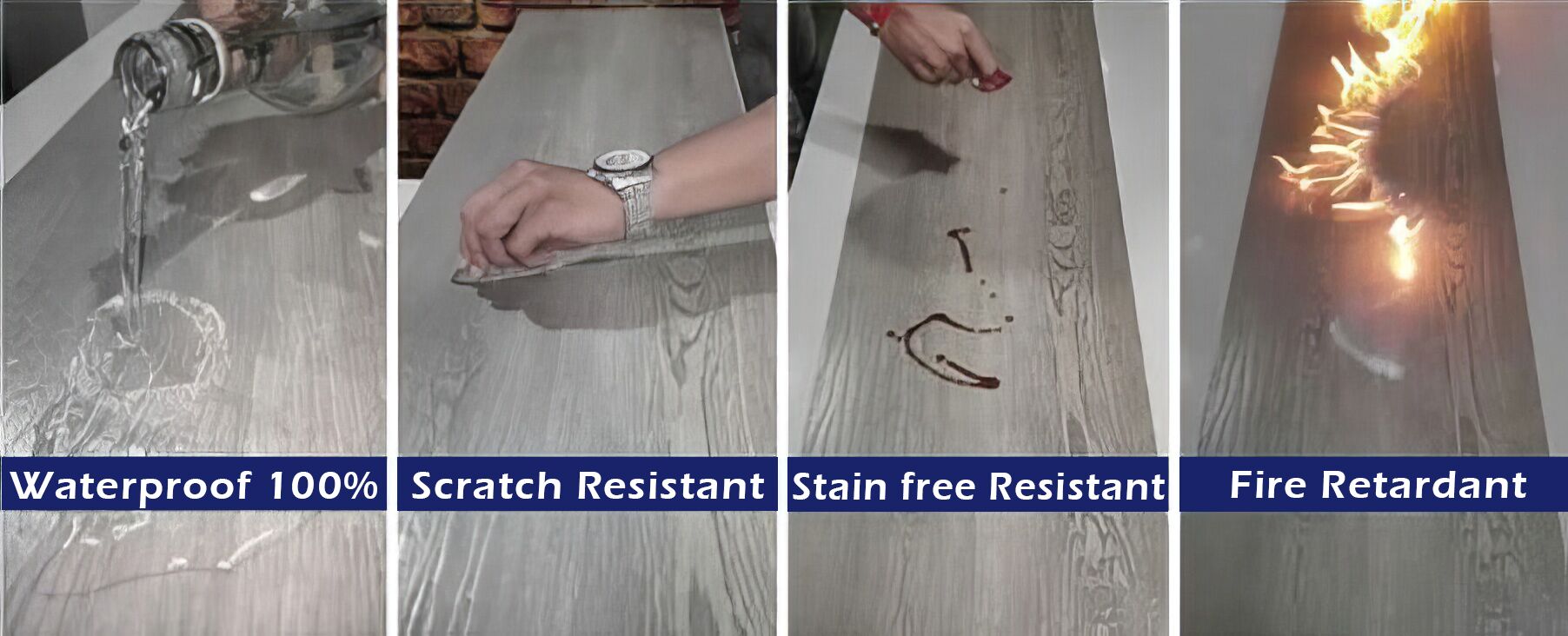 9 Reasons Deko Natural SPC Flooring Won’t Let You Down 5 Deko Natural SPC flooring, SPC flooring benefits, waterproof SPC flooring, durable SPC flooring, flooring warranties, moisture-resistant flooring, scratch-resistant flooring, low VOC flooring, DIY flooring installation, best SPC flooring, impact-resistant floors, fade-resistant flooring, temperature stable floors, flooring for moisture-prone areas, long-lasting flooring solutions Deko Floors Deko Natural SPC Flooring floor decor different test flooring